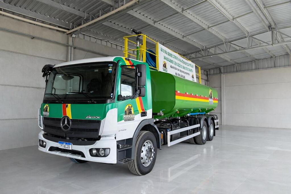 Maracajá investe R$ 580 mil em caminhão-pipa adquirido com recursos próprios