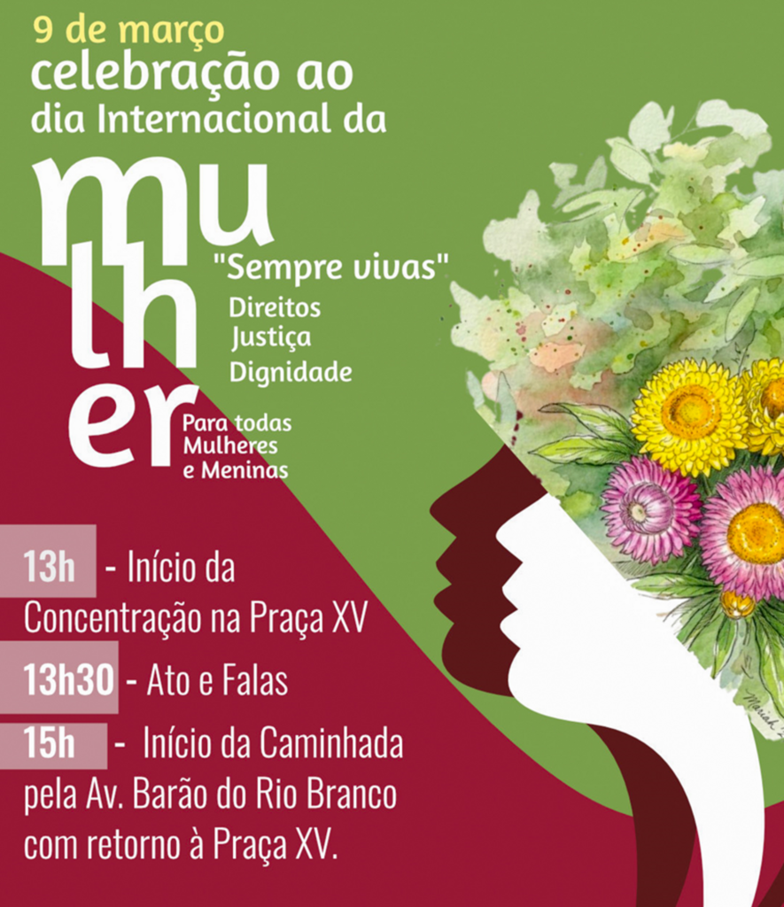 MUNICÍPIO CELEBRA O DIA DA MULHER COM O TEMA “SEMPRE VIVAS”  E CAMINHADA POR DIREITOS