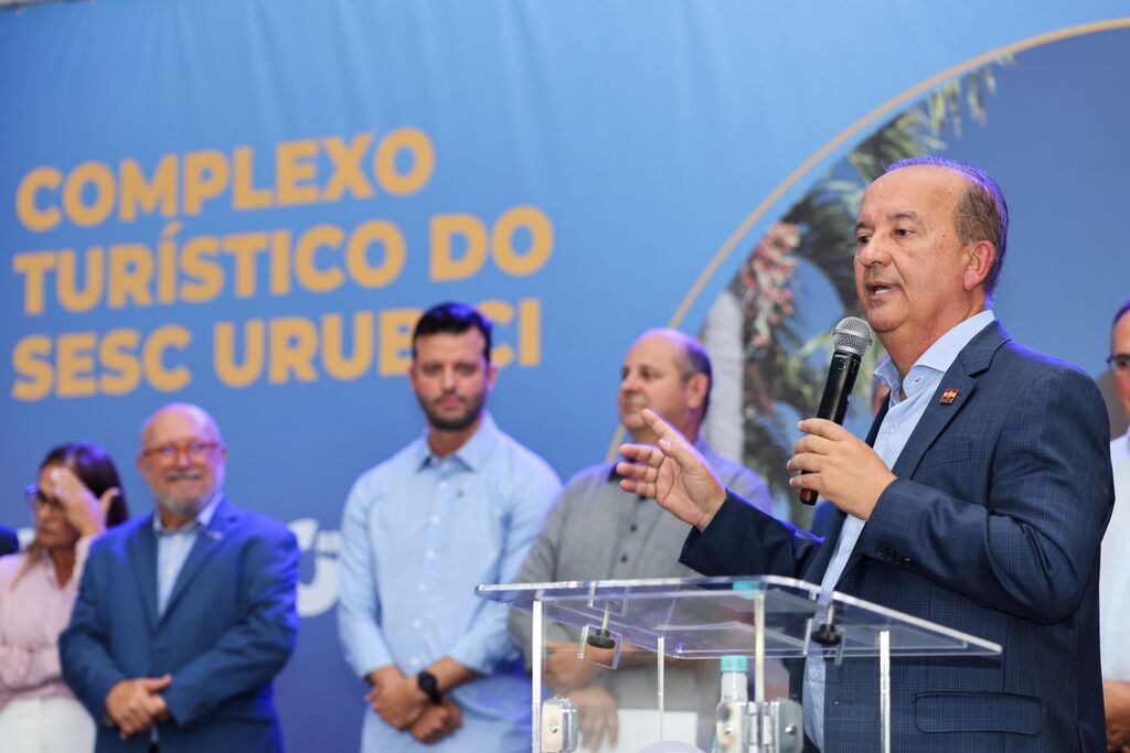 Governador Jorginho Mello participa do lançamento da pedra fundamental do Complexo Turístico do Sesc em Urubici