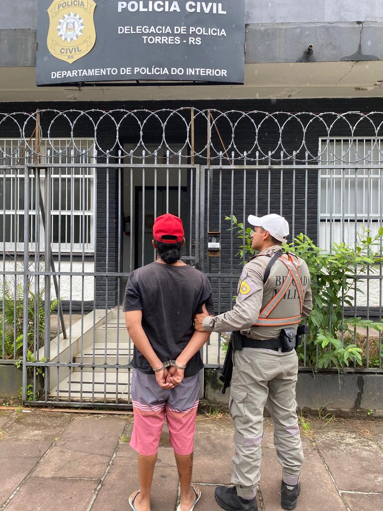 POLÍCIA CUMPRE MANDADO DE PRISÃO EM TORRES