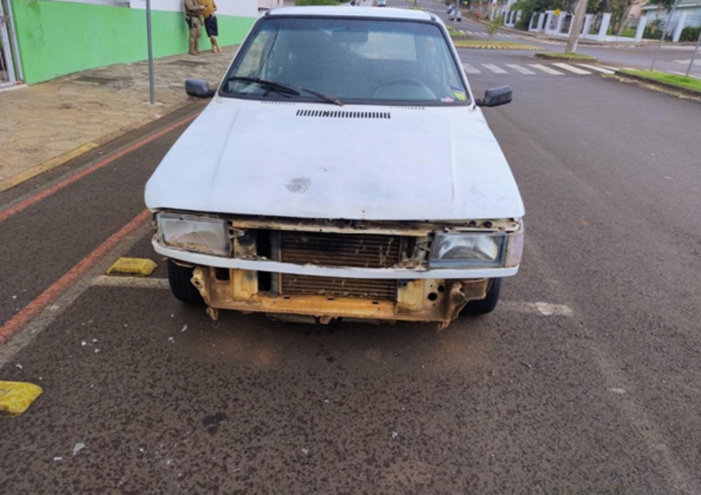 Adolescente ao volante causa acidente entre veículos no Oeste, em São Lourenço do Oeste na manhã de sábado, dia 07