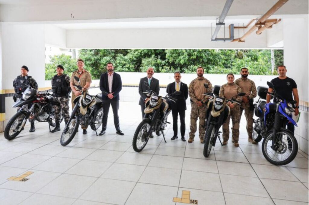 MPSC oficializa doação do MPSC para forças de segurança de Santa Catarina