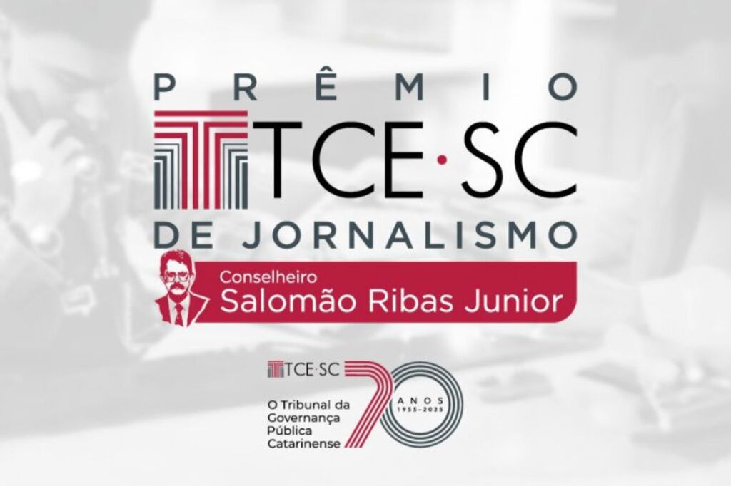 TCE/SC lança primeiro Prêmio de Jornalismo em comemoração aos 70 anos da Instituição