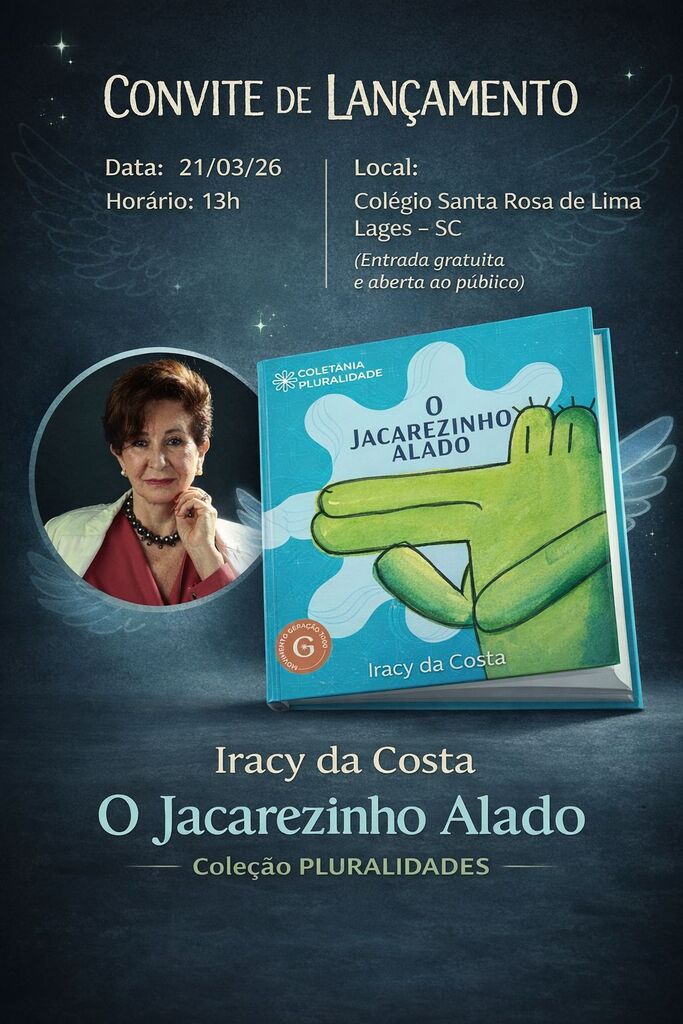 Livro infantil sobre diversidade e inclusão será lançado em Lages