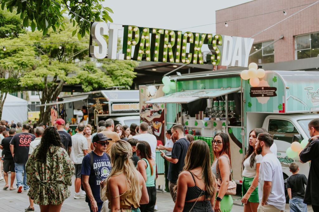 Joinville recebe evento inspirado no St. Patrick’s Day com programação gratuita