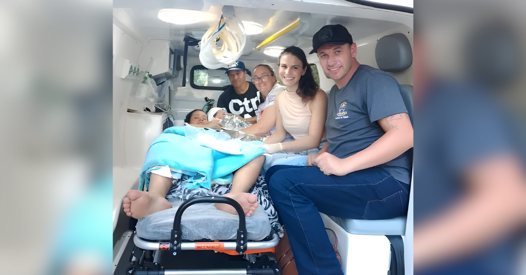 Bebê nasce dentro de ambulância de Santa Terezinha durante transferência de emergência em Taió