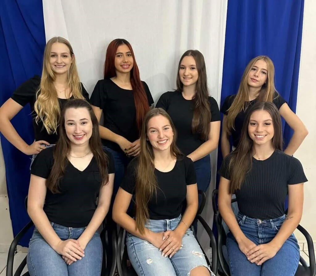 Sete candidatas disputarão a corte da 10° Extenoleite em Santa Helena