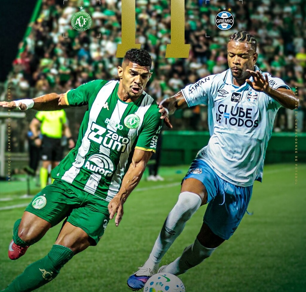 Chapecoense e Grêmio empatam em reencontro pelo Campeonato Brasileiro