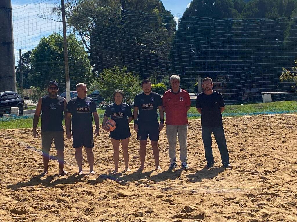 As areias da cidade foram palco das partidas das quartas de final do Campeonato Municipal de Futebol de Areia de Três Barras