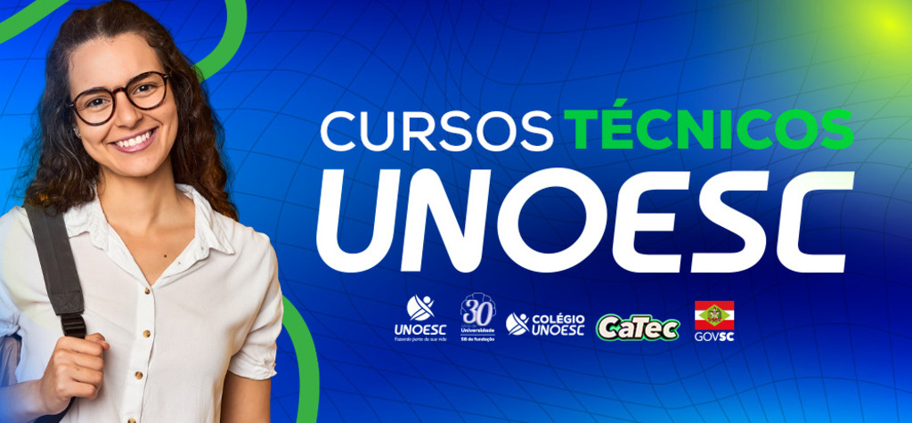 Unoesc São Miguel do Oeste abre inscrições para cursos técnicos gratuitos