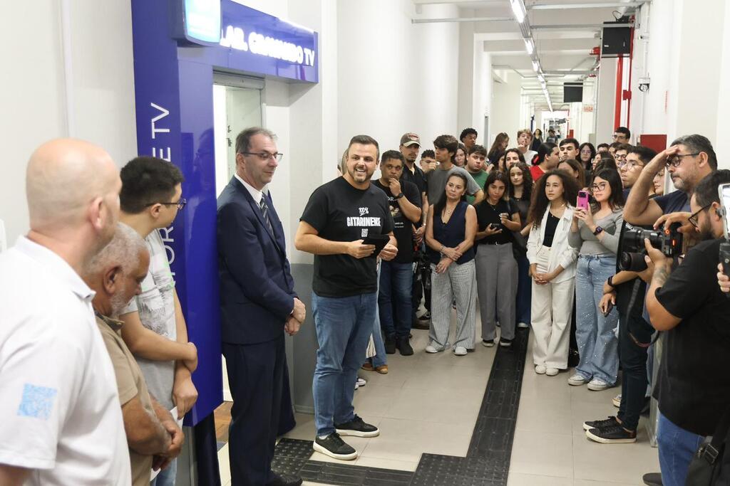 Uniplac inaugura novo laboratório de Telejornalismo em Lages