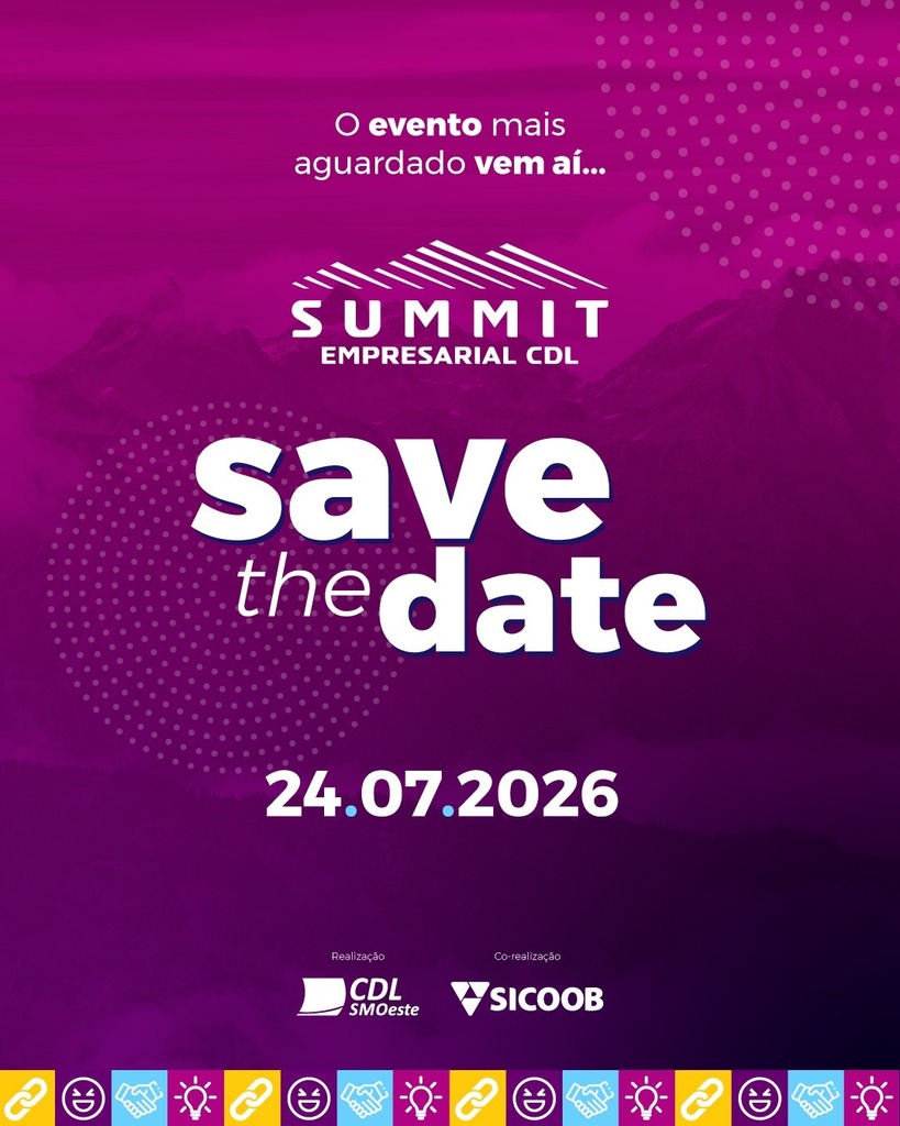 CDL de São Miguel do Oeste oficializa data do Summit Empresarial 2026