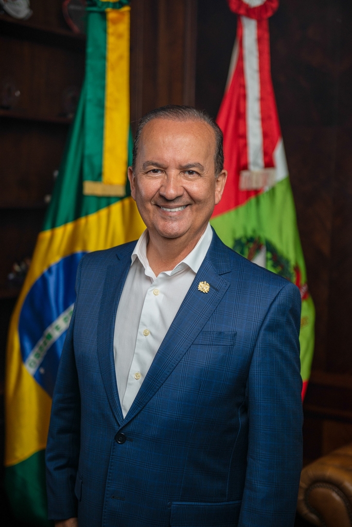 Jorginho Mello participa de inauguração da nova subestação da Celesc e de fábrica em Palmeira na Serra