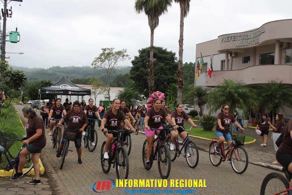 SUCESSO NO 8º PEDAL DAS MULHERES EM MAMPITUBA