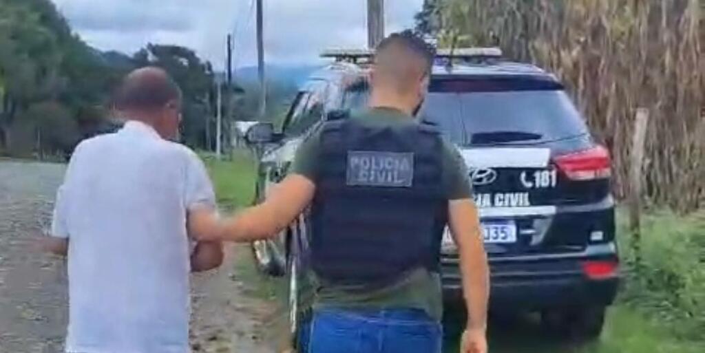 Homem de 80 anos, condenado por estupro é preso em Alfredo Wagner