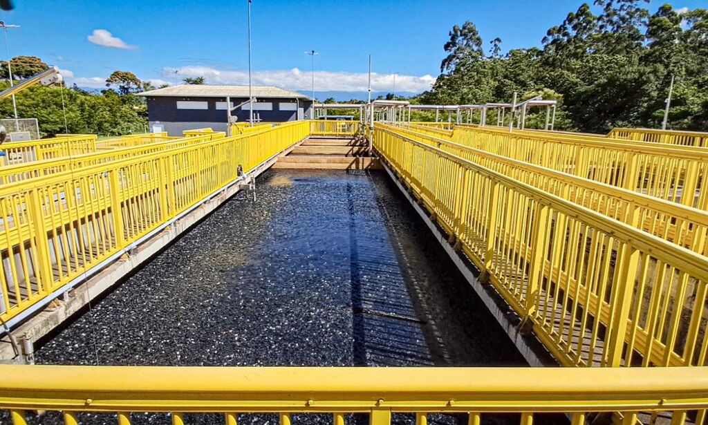 Nova estação de esgoto em Joinville atende mais de 50 mil pessoas