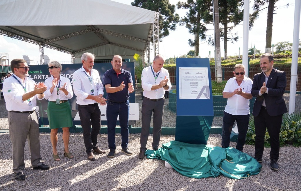 Copercampos e H2A Bioenergia inauguram primeira usina de biometano a partir de dejetos suínos da América Latina em Campos Novos
