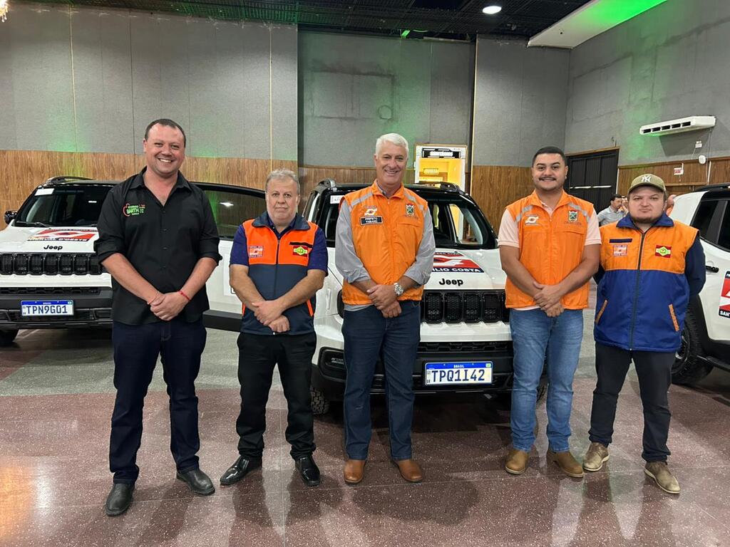 Defesa Civil de Otacílio Costa é contemplada com veículo 4x4 e novos equipamentos