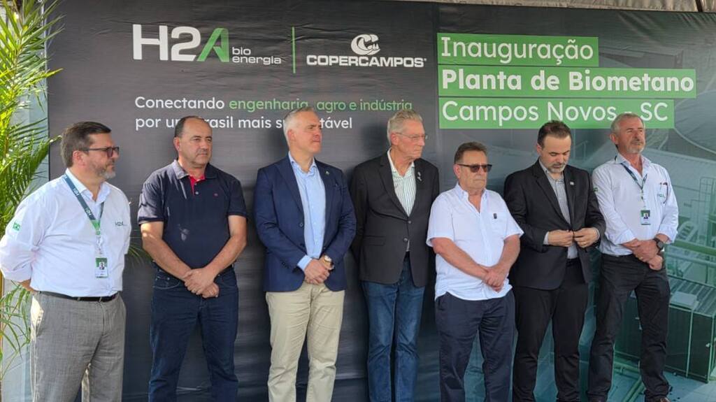 Copercampos inaugura a primeira planta comercial de biometano a partir de dejetos suínos no Brasil
