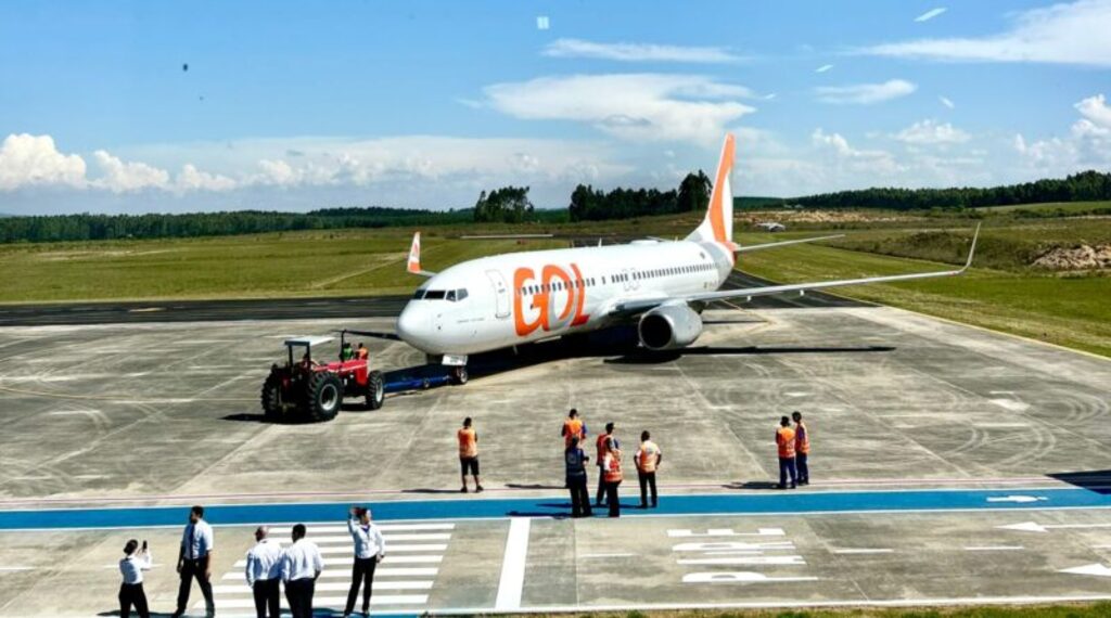 GOL muda dias e horários dos voos entre Correia Pinto e São Paulo