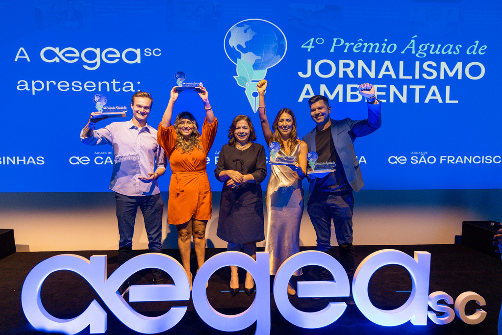 AEGEA SC lança 5º Prêmio Águas de Jornalismo Ambiental e reforça papel do jornalismo na conscientização para a proteção do meio ambiente em SC