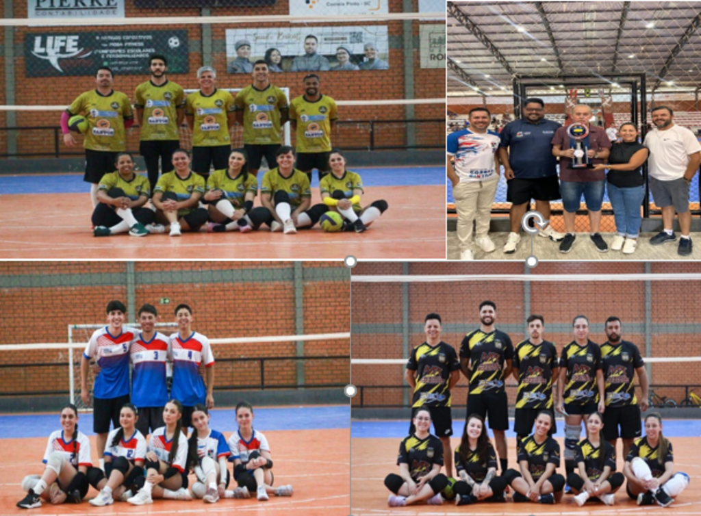 Competição municipal de voleibol misto homenageia Professor Chico