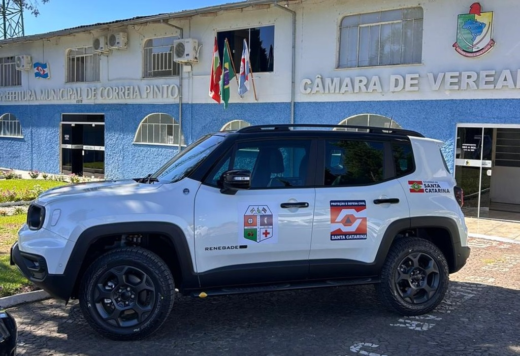 Correia Pinto recebe kit da Defesa Civil e reforça estrutura para atendimento a emergência