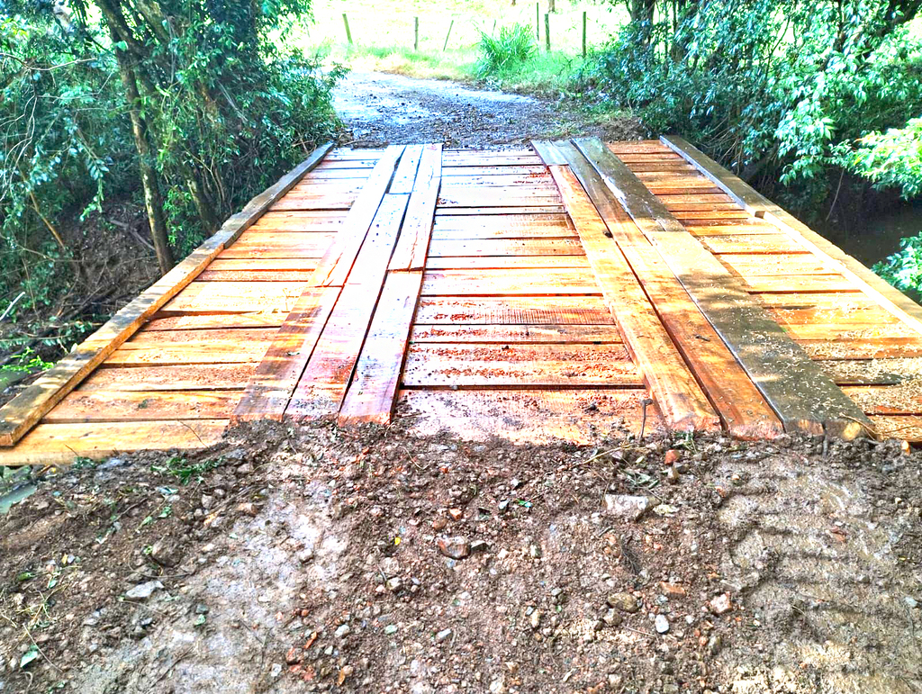 INFRAESTRUTURA AVANÇA NO INTERIOR DE CAPINZAL E GARANTE MAIS SEGURANÇA NAS ESTRADAS