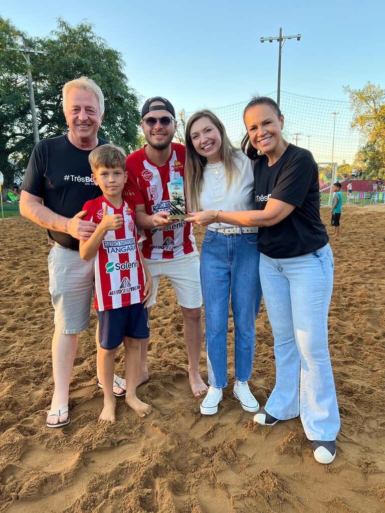 Três Barras realizou a grande final do Campeonato Municipal de Futebol de Areia