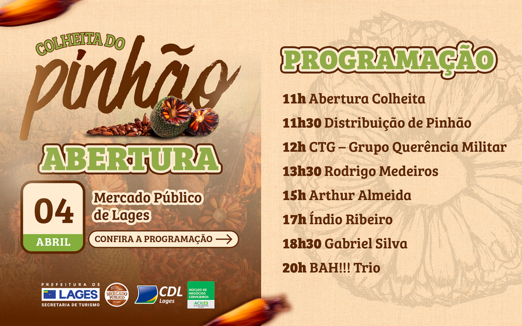 Lages celebra a Abertura da Colheita do Pinhão