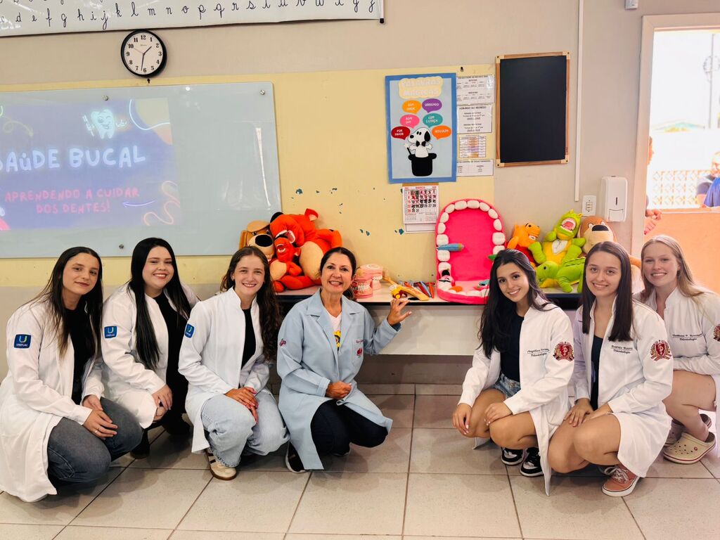 Imagem Artigo Geral Acadêmicos de Odontologia da Uniplac realizam ação comunitária