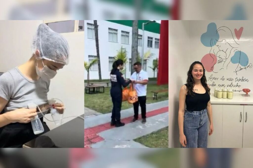 Bombeira de SC doa 100 litros de leite materno para UTI