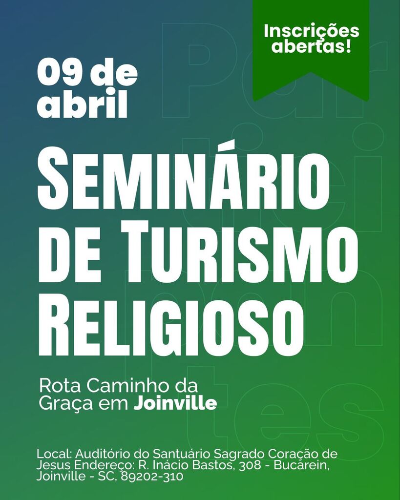 Joinville recebe seminário de Turismo religioso e avança na consolidação da Rota Caminhos da Graça