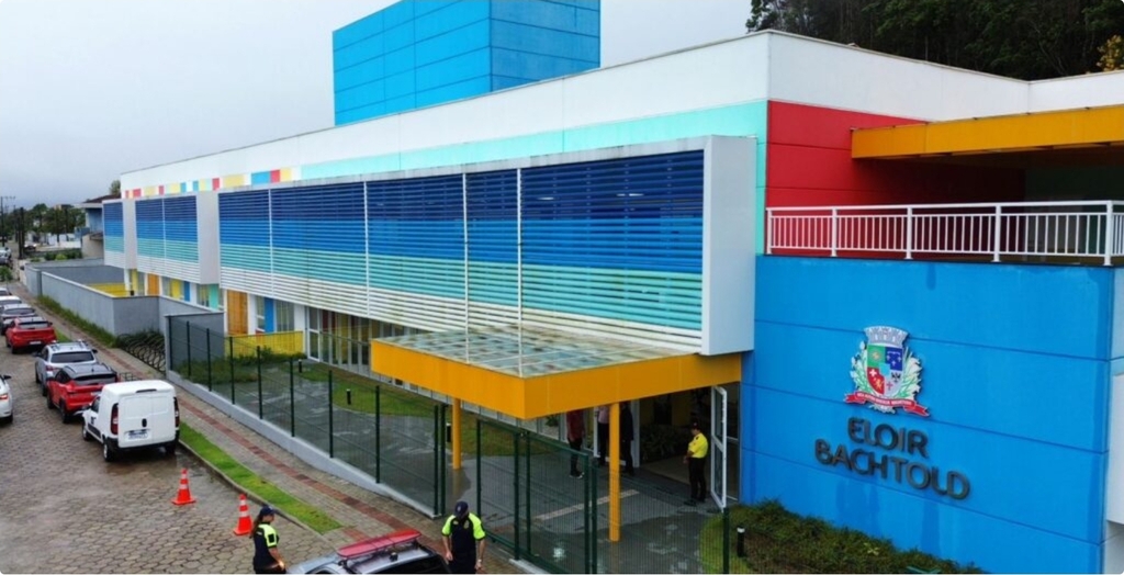 Nova creche em Joinville já atende crianças e terá mais de 500 vagas