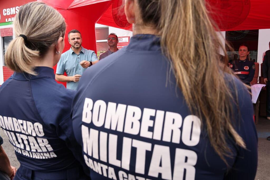 Lucas Neves reforça estrutura dos Bombeiros na Serra