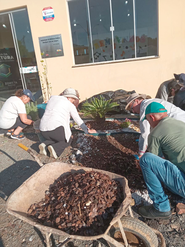 CURSO DE JARDINEIRO É REALIZADO EM ZORTÉA E PROMOVE QUALIFICAÇÃO NO MEIO RURAL