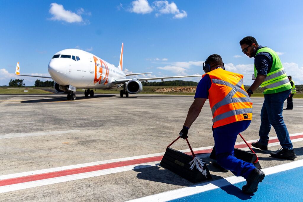 Voos lotados reforçam sucesso do Aeroporto em Correia Pinto