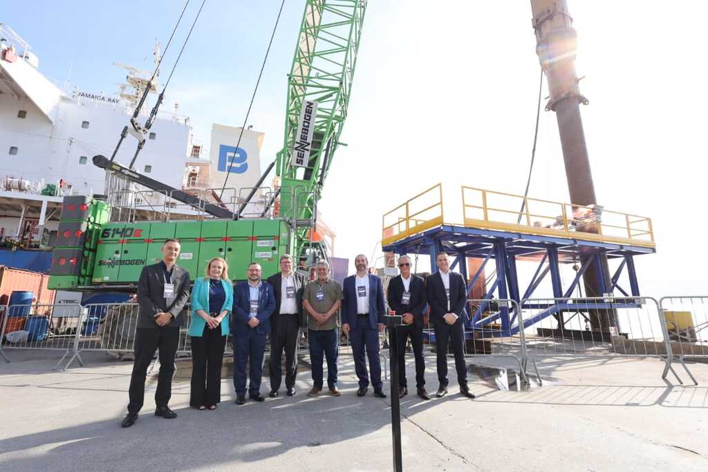 Solaris inicia ampliação do píer do TESC e abre novo ciclo de expansão portuária em São Francisco do Sul