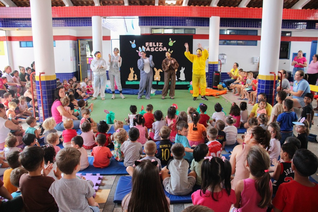 Zortéa: Páscoa especial no CEI Estrela do Amanhã encanta crianças