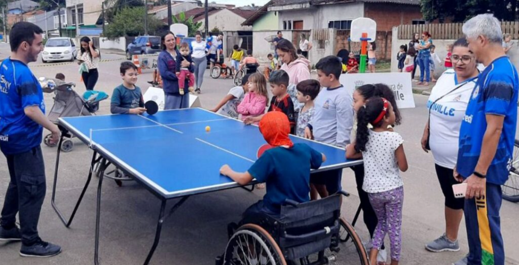 Evento gratuito em Joinville terá esporte inclusivo e lazer para toda a família