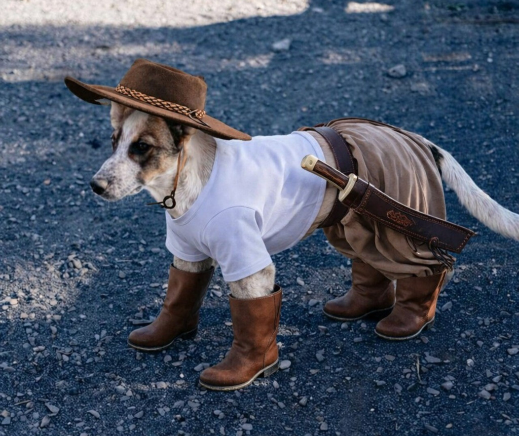 Cães entram no clima da Festa do Pinhão