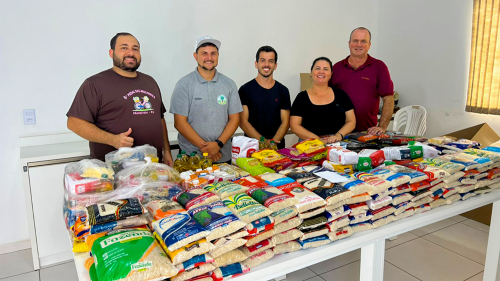 EVENTO ESPORTIVO  PROMOVE ARRECADAÇÃO DE ALIMENTOS NO MUNICÍPIO DE MAMPITUBA