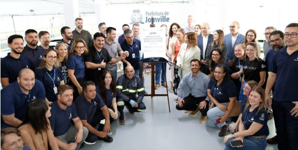 Joinville conclui modernização da ETA Cubatão com investimento de R$ 63 milhões