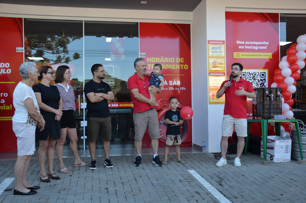 Mercado São Paulo é reinaugurado em Celso Ramos com estrutura moderna e tradição de 50 anos