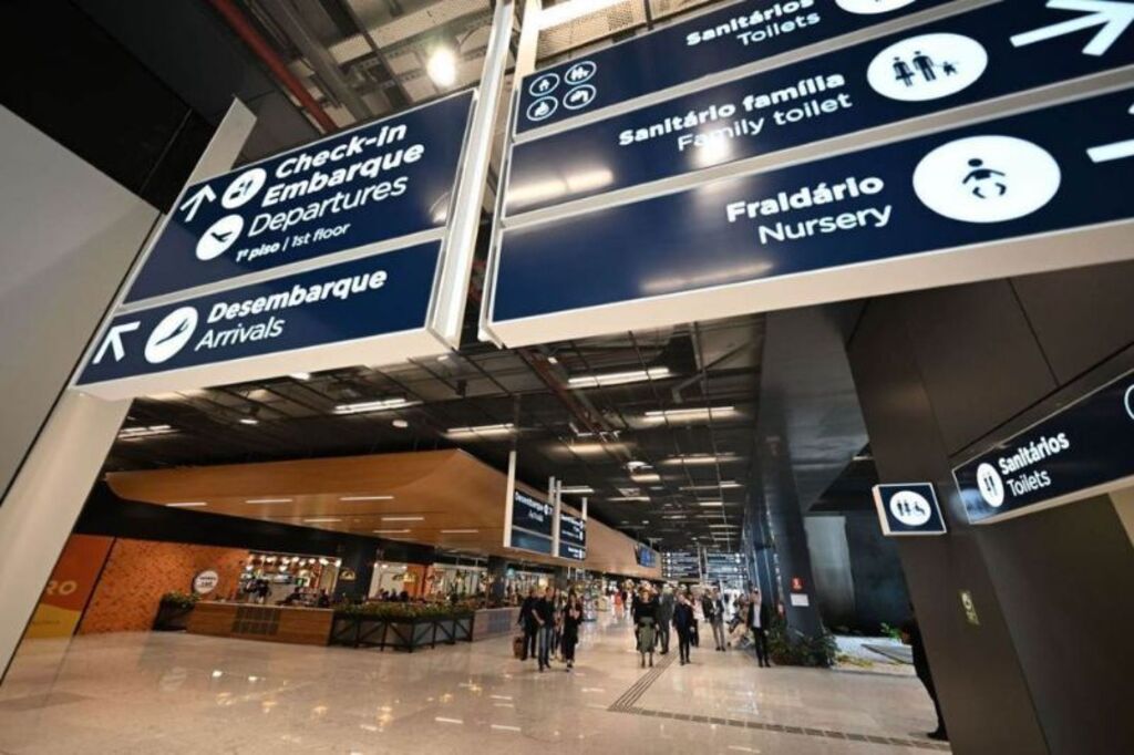 Aeroportos de SC registram movimento recorde no primeiro bimestre de 2026