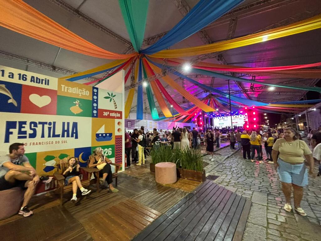 Festilha celebra os 179 anos de cidade e 368 anos de fundação de São Francisco do Sul com cultura e tradição