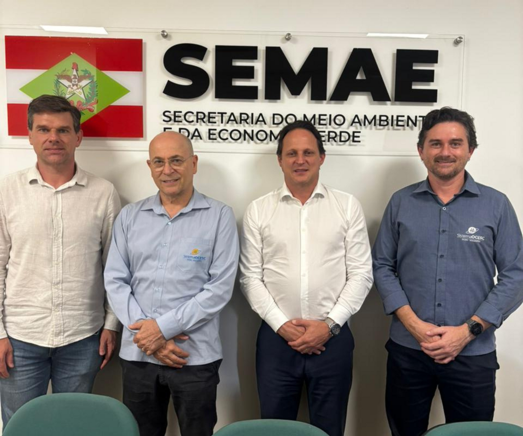 SEMAE e Sistema OCESC avançam em cooperação para capacitar técnicos sobre o CAR Digital em Santa Catarina