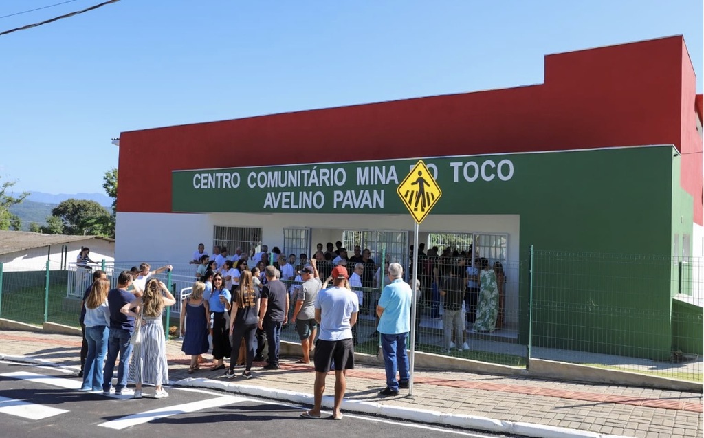 Prefeitura de Criciúma inaugura Centro Comunitário no bairro Mina do Toco