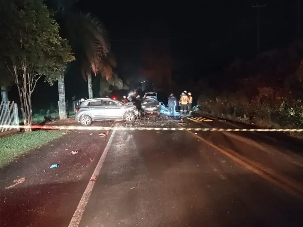 Acidente na SC-355 entre Videira e Iomerê deixa cinco mortos