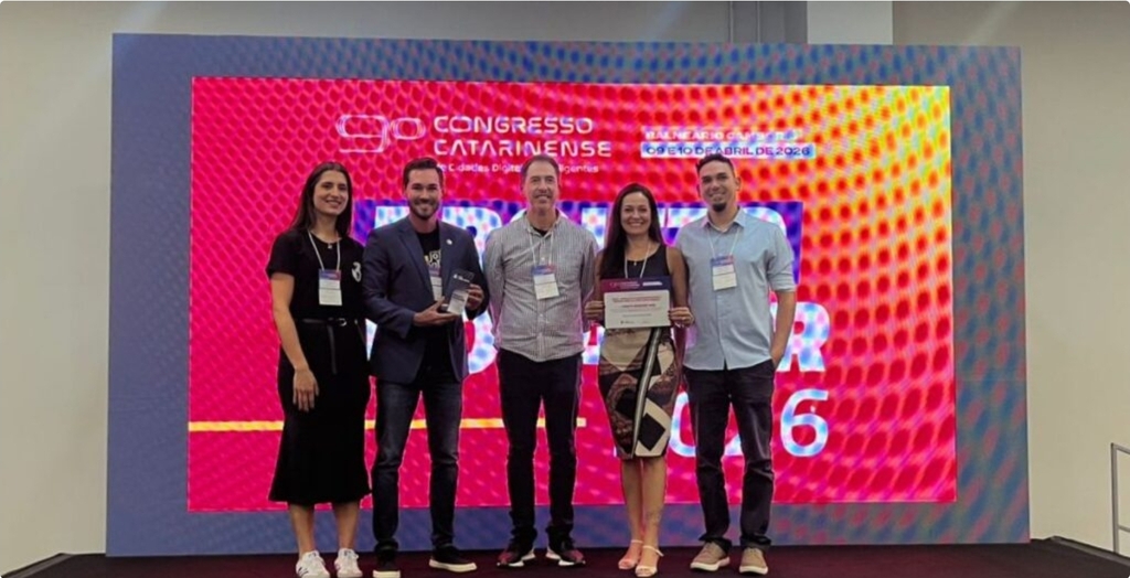 Programa da Prefeitura de Joinville é premiado em congresso de inovação